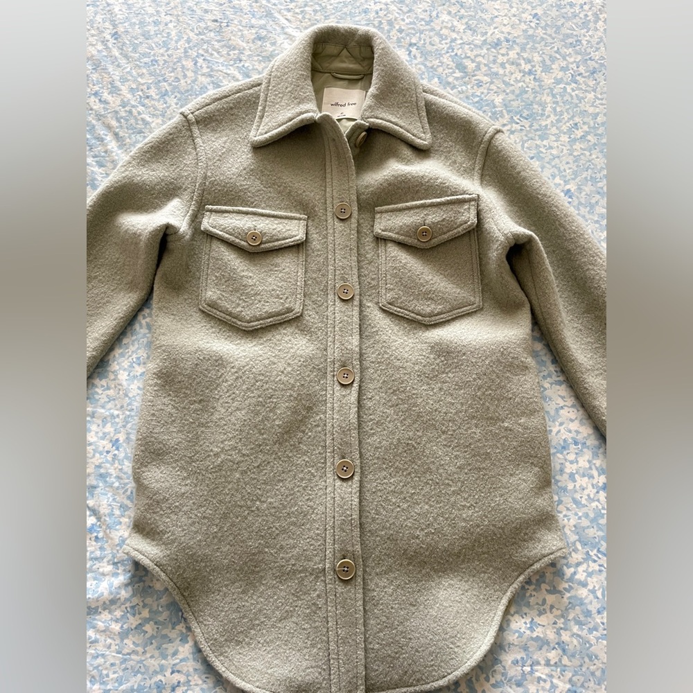 Aritzia Wilfred Ganna Shirt Jacket - Picture 2 of 7